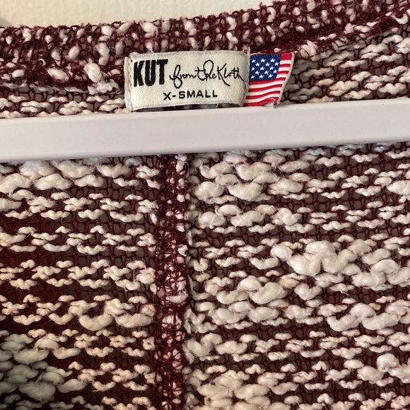 Bundle of 2 tops Sz S. Henley top with lace cuffs. Kut from the Kloth 3/4 sleeve - Picture 7 of 7